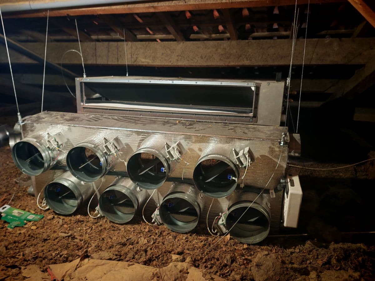 FBA120 unite interieur gainable climatisation